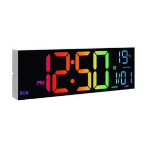 16" RGB Digital Wall Clock